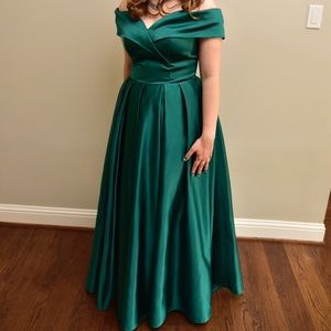 Off The Shoulder Prom Dress